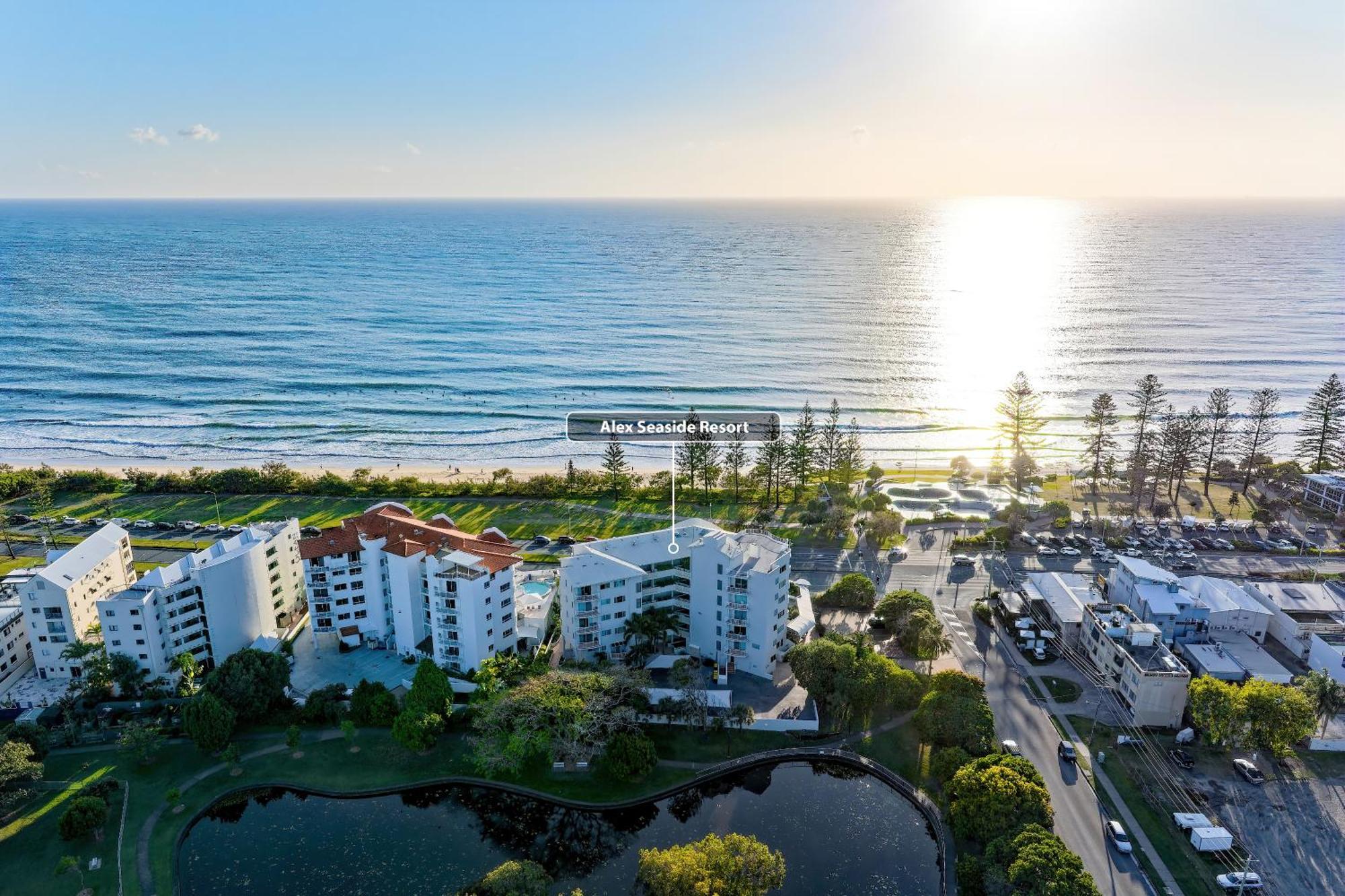 Alex Seaside Resort Alexandra Headland Zewnętrze zdjęcie