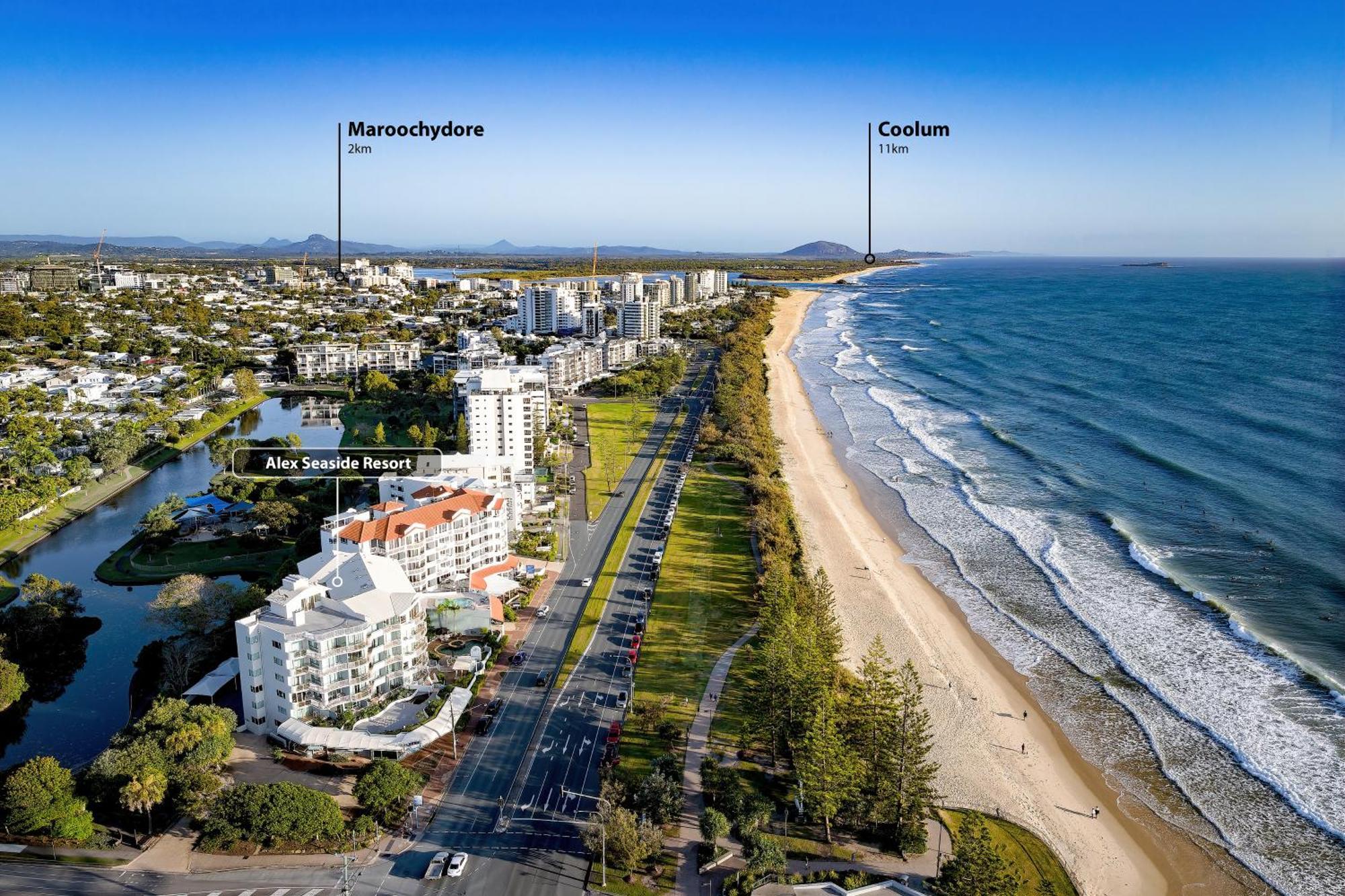Alex Seaside Resort Alexandra Headland Zewnętrze zdjęcie